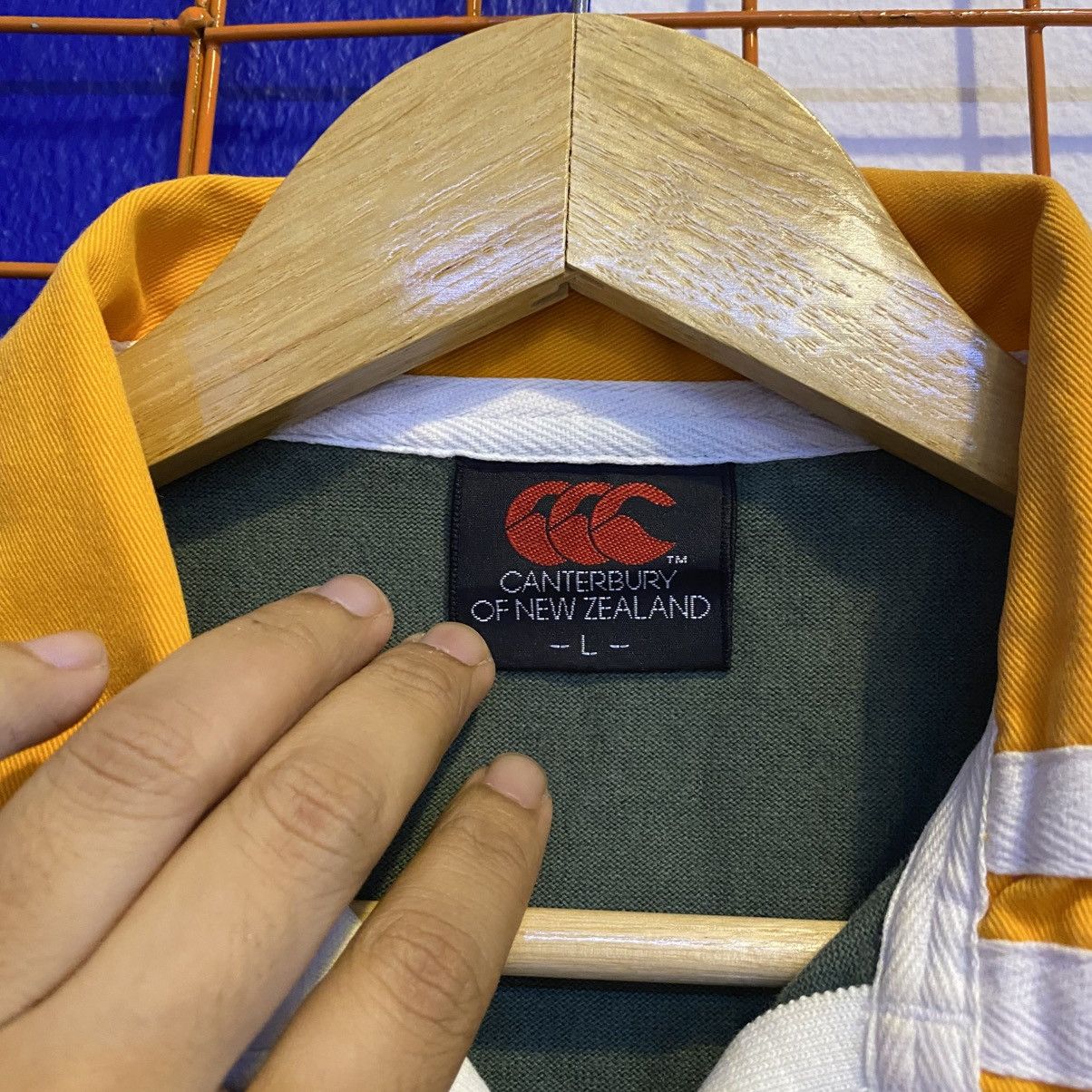 Canterbury of New Zealand Vintage Canterbury Of New Zealand South Africa Polo Rugby Size US L / EU 52-54 / 3 - 3 Thumbnail