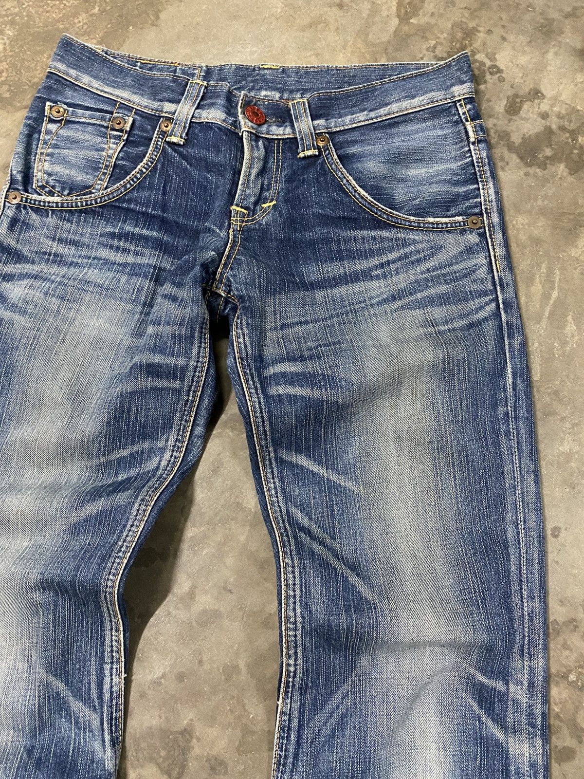 Edwin × Japanese Brand × Jean Flare Jeans Japan Edwin 503 BT5511 Flared @211 Size US 29 - 9 Thumbnail