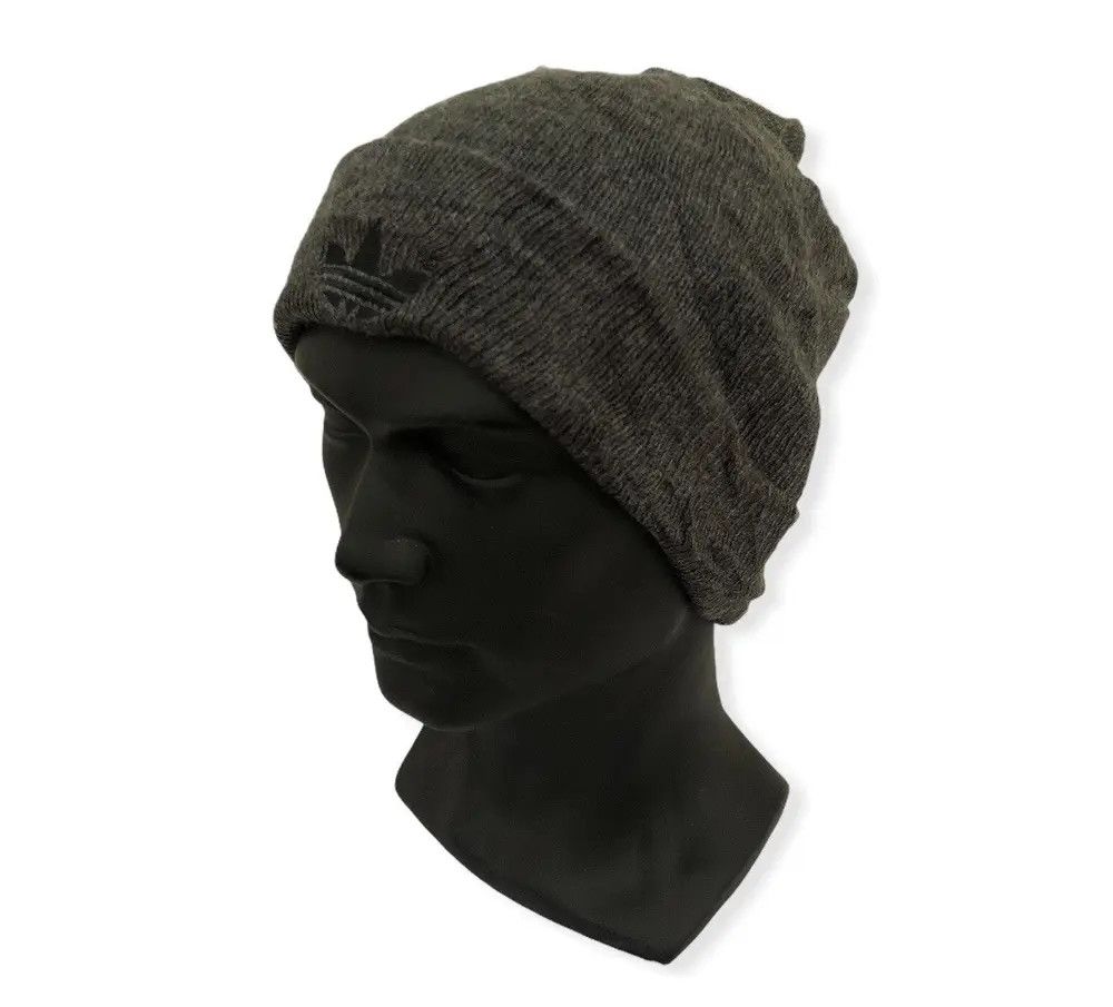 Adidas Vintage Adidas Big Logo beanie Size ONE SIZE - 2 Thumbnail