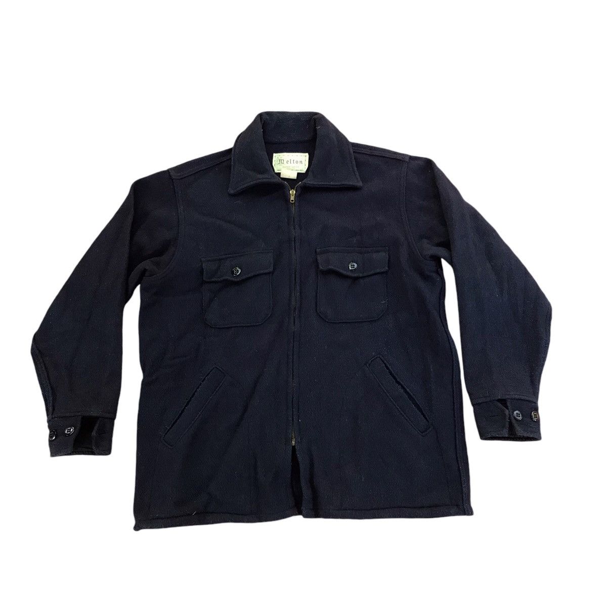 Other RARE VINTAGE MELTON MADE IN USA WOOL WORKERS JACKET Size US M / EU 48-50 / 2 - 1 Thumbnail