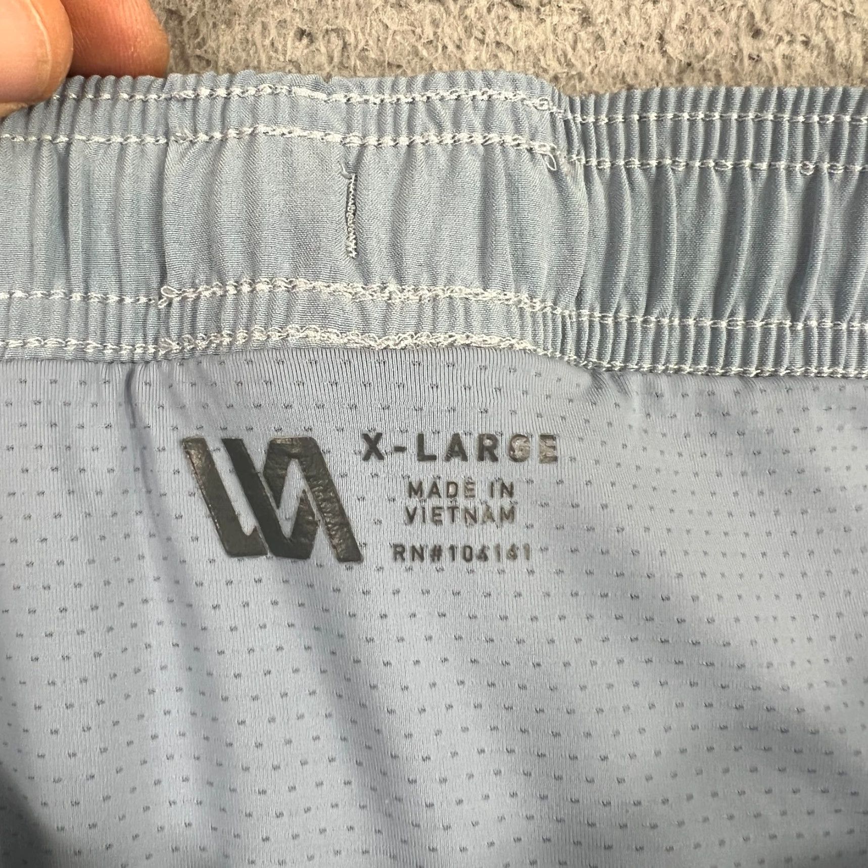 Vintage VRST Athletic Shorts Main Point Size XL Blue Quick Dry 7" Inseam Men Adults Athletic Shorts Size US 36 / EU 52 - 3 Thumbnail