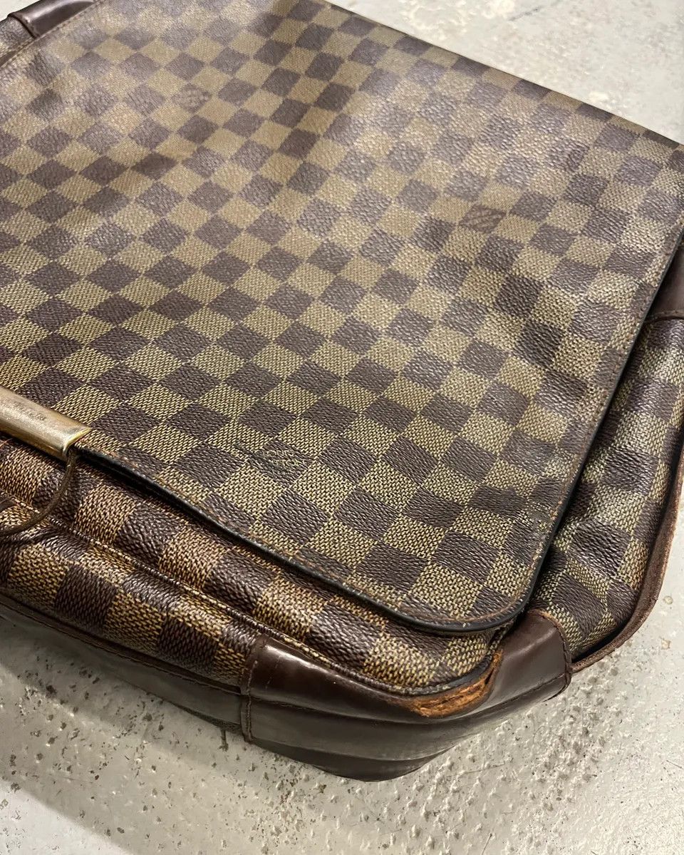 Louis Vuitton Louis Vuitton Monogram Brown Leather Messenger Bag Size ONE SIZE - 6 Thumbnail