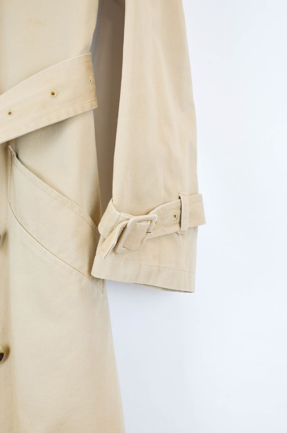 A.P.C. A.P.C. Beige Trench Coat – Size 34 – Classic Double Breasted Size S / US 4 / IT 40 - 10 Thumbnail