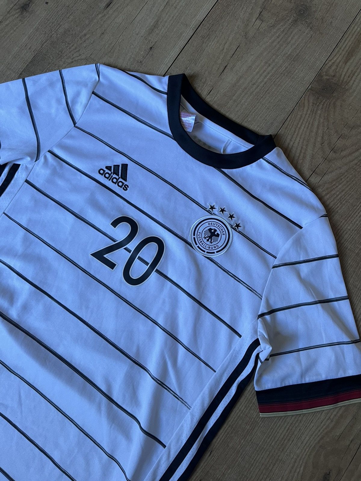 Adidas × Vintage Germany Adidas Gnabry Jersey Size US S / EU 44-46 / 1 - 2 Thumbnail