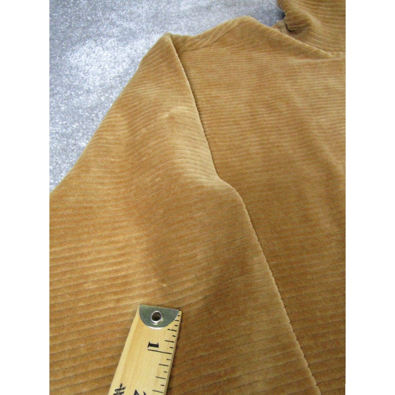 Vintage VINTAGE L.L.Bean Sweater Pullover Mens Large Brown Cotton Fleece Quarter Zip Long Sleeve Mock Neck Size US L / EU 52-54 / 3 - 6 Thumbnail