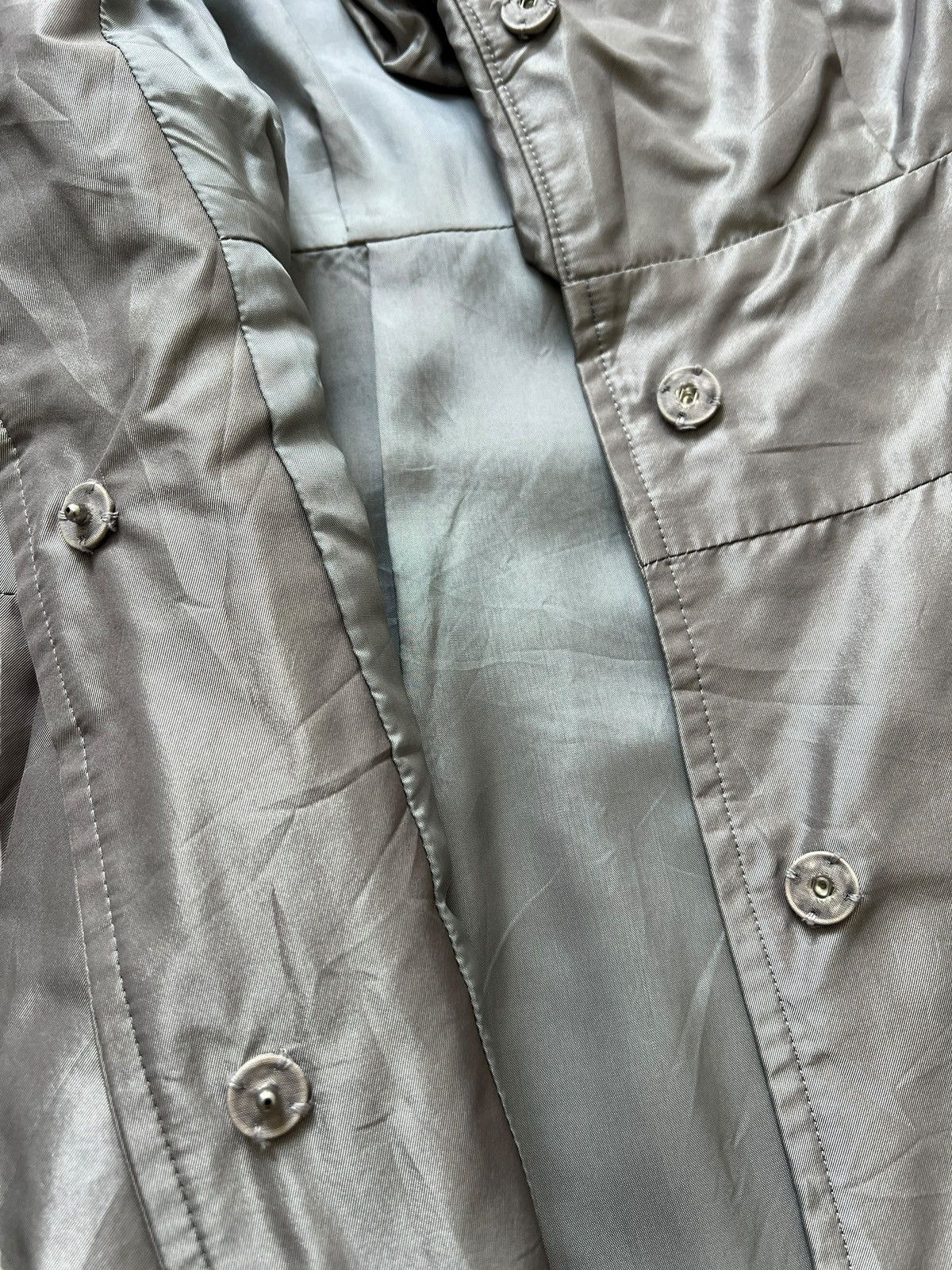 Vivienne Tam 2000s Vivienne Tam Silver Coat Size S / US 4 / IT 40 - 12 Thumbnail
