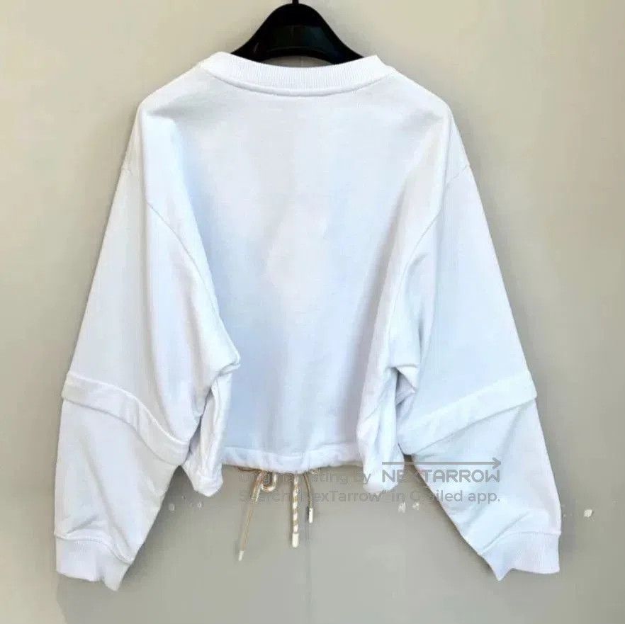 Fendi Fendi Women's Short Sweatshirt with Detachable Sleeves. Size XS / US 0-2 / IT 36-38 - 2 Thumbnail