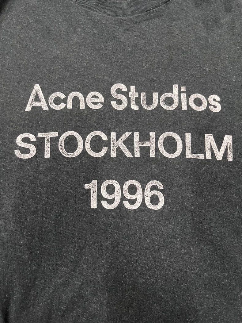 Acne Studios Acne Studios 1996 monogrammed slouchy crewneck long-sleeve Size US S / EU 44-46 / 1 - 3 Thumbnail