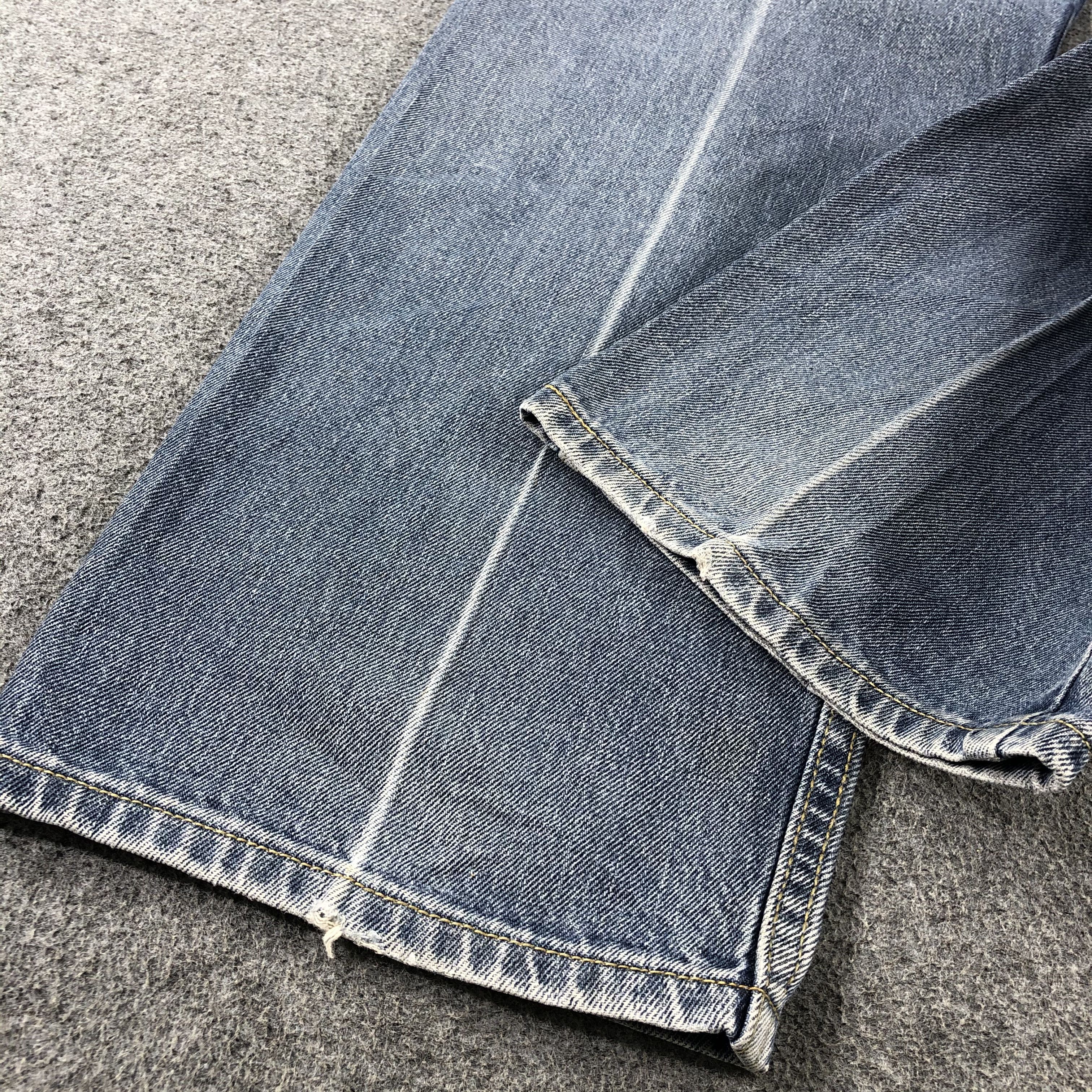 Levi's Vintage Blue Wash Levis 550 Jeans-J2539 Size US 37 - 6 Thumbnail