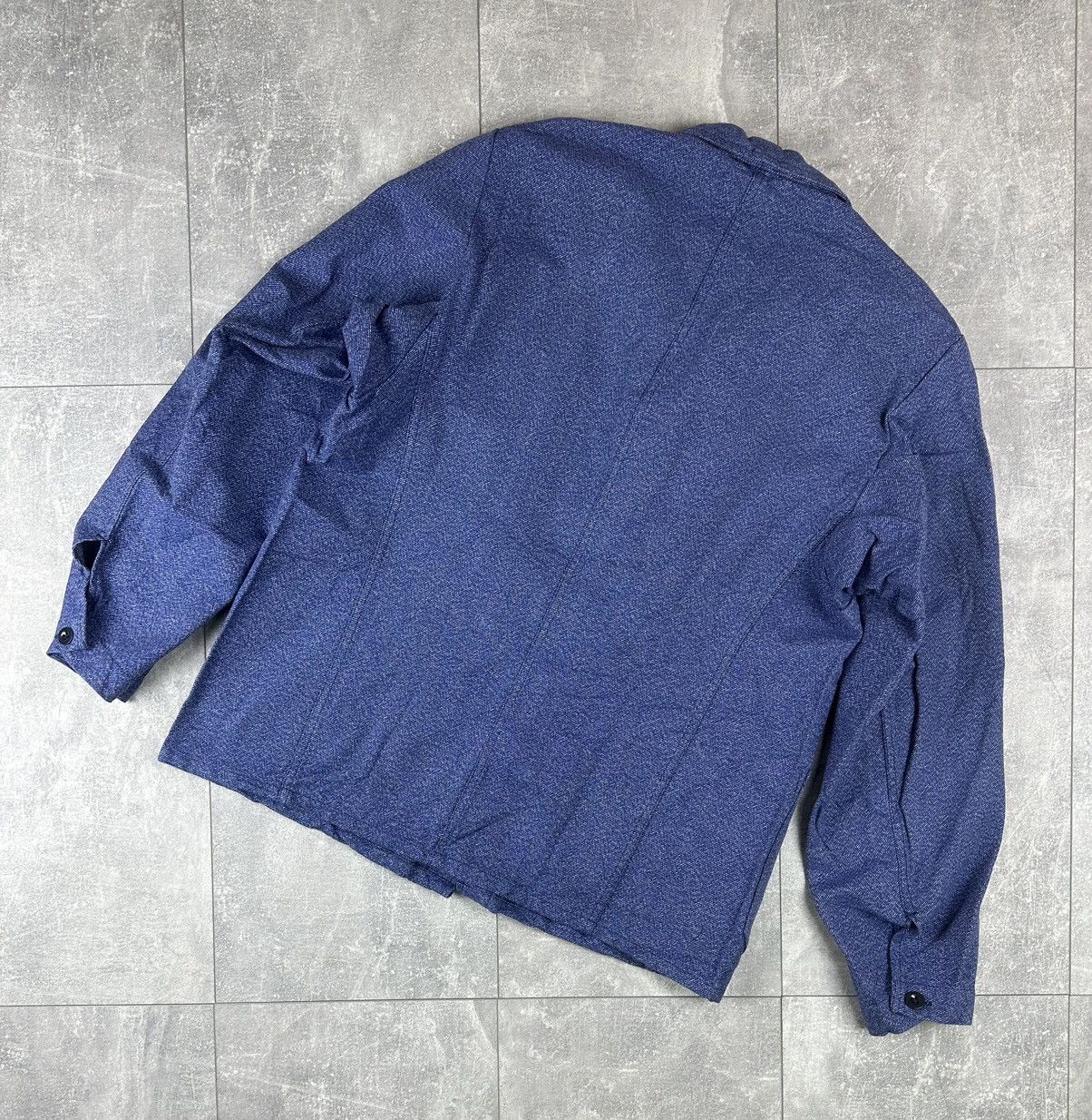 Le Laboureur Vintage Retro 70S Fischer Pecheur WorkWear Chore Jacket Size US L / EU 52-54 / 3 - 13 Thumbnail