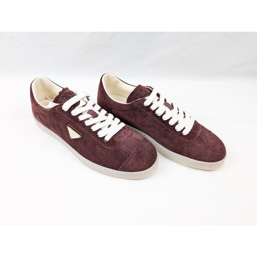 Prada o1rshd1 Low-Top Sneakers in Bordeaux Size US 9.5 / EU 42-43 - 13 Thumbnail
