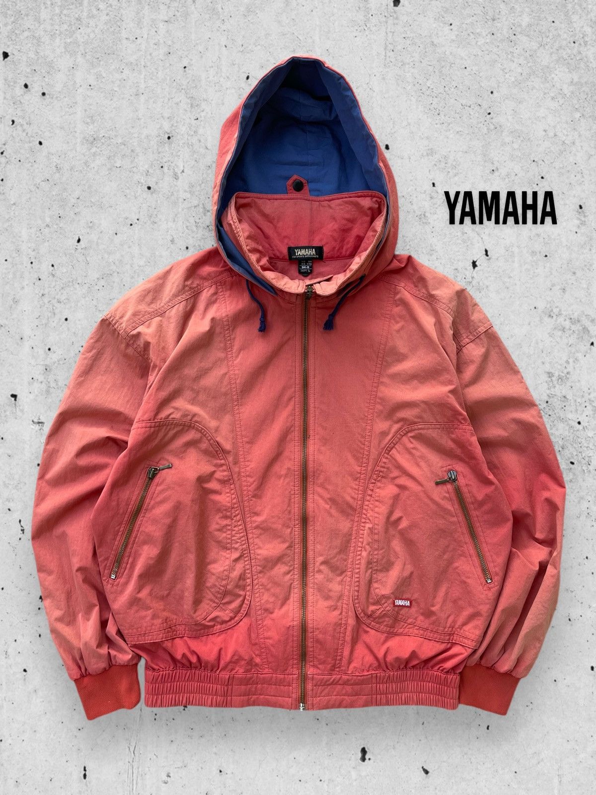 Yamaha 🔥Vintage Yamaha Logo Sun Faded Hoodie Jacket Size US L / EU 52-54 / 3 - 1 Thumbnail