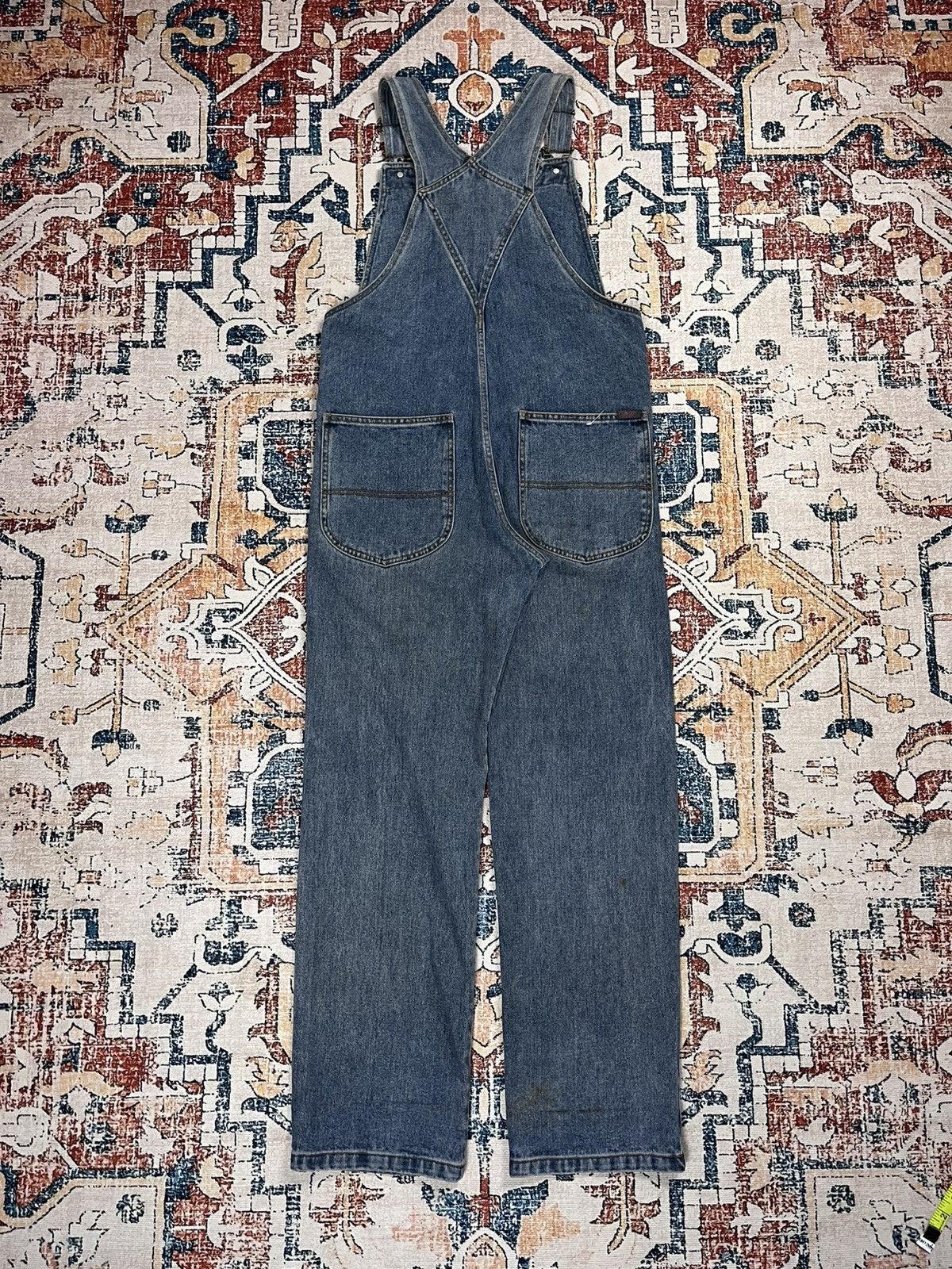 Marithe + Francois Girbaud Vtg Marithe Francois Girbaud Overall Denim Size US 33 - 24 Thumbnail