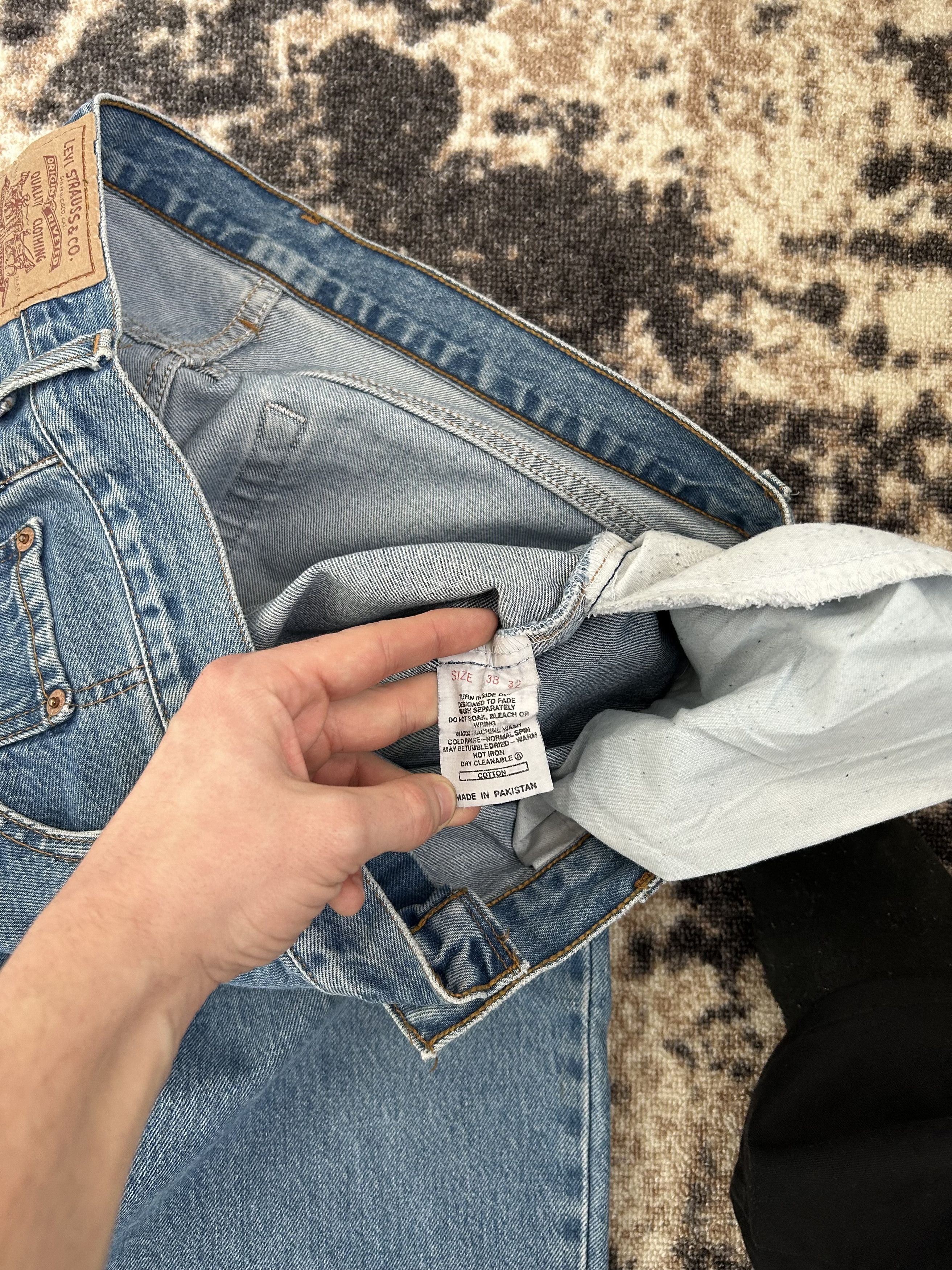 Levi's Vintage Levis 504 Denim Jeans Size W38 L30 Size US 38 / EU 54 - 8 Thumbnail
