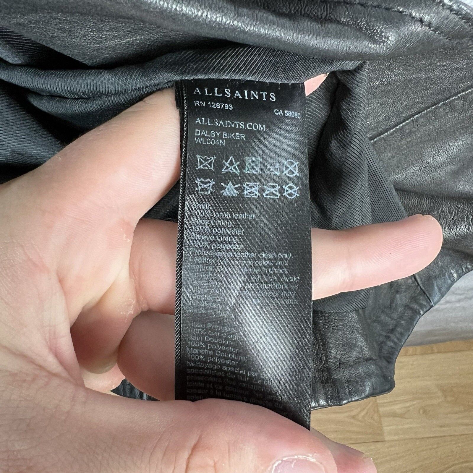 Allsaints Allsaints Leather Jacket Women's Size US 0 Long Sleeve Size XS / US 0-2 / IT 36-38 - 6 Thumbnail