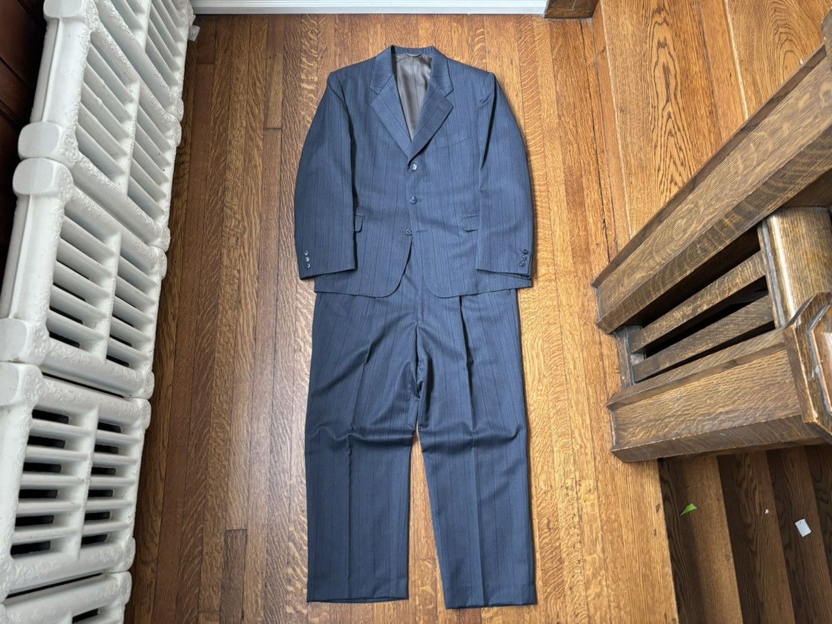 Vintage Vintage 2 Piece Suit Set 1980s Two Piece Suit 1990s 3 Button Size 42R - 19 Thumbnail