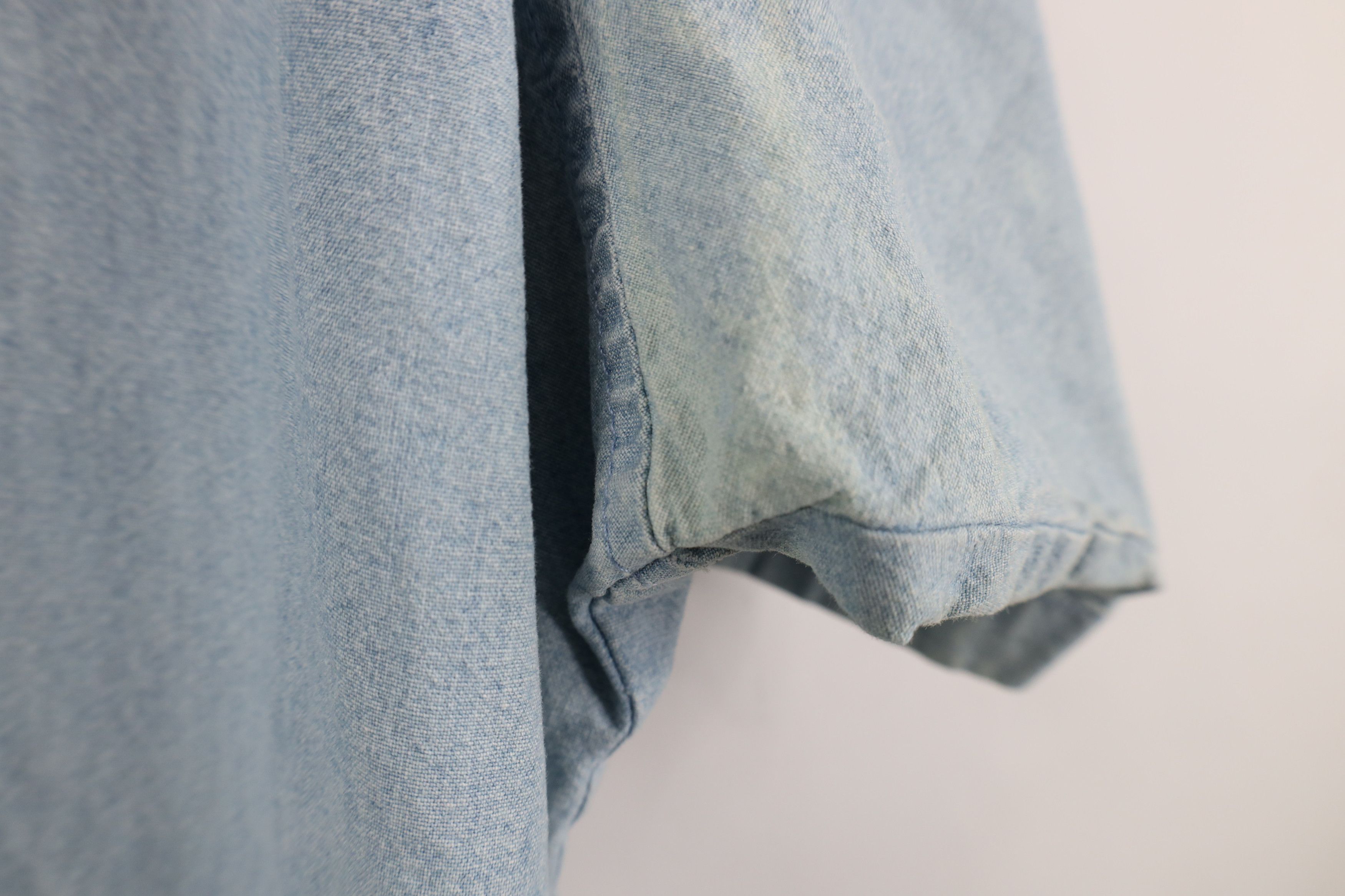 Vintage Vintage 90s Streetwear Cowboy Denim Snap Button Shirt Size US XXL / EU 58 / 5 - 12 Thumbnail