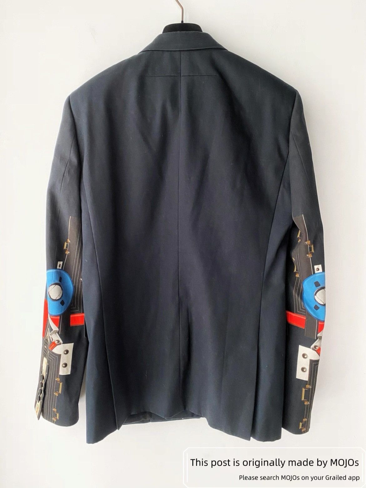 Givenchy Sz 46 Givenchy Radio Printing Blazer Jacket Size US S / EU 44-46 / 1 - 2 Thumbnail