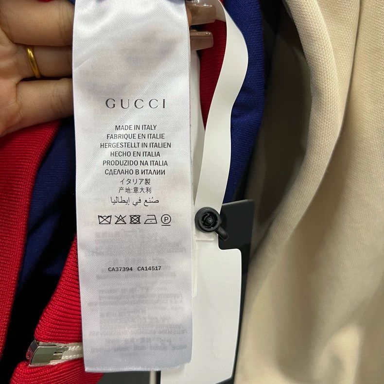 Gucci Gucci Color-blocking side GG printed school uniform jacket Size US L / EU 52-54 / 3 - 4 Thumbnail