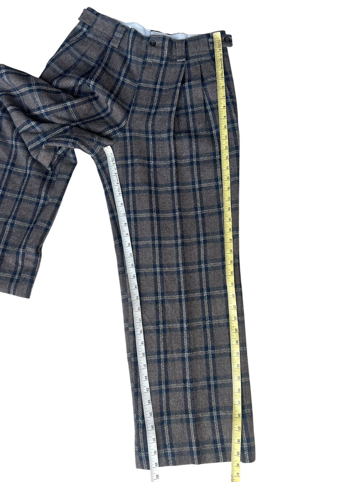 PPFM Vintage 90s PPFM Japan Thick Wool Baggy Work Trouser Pant Size US 31 - 6 Thumbnail
