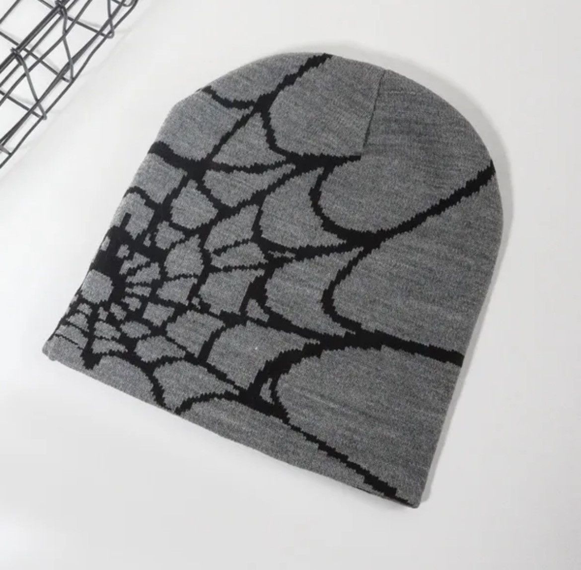 Other Spider Web Y2K Beanie Size ONE SIZE - 5 Thumbnail