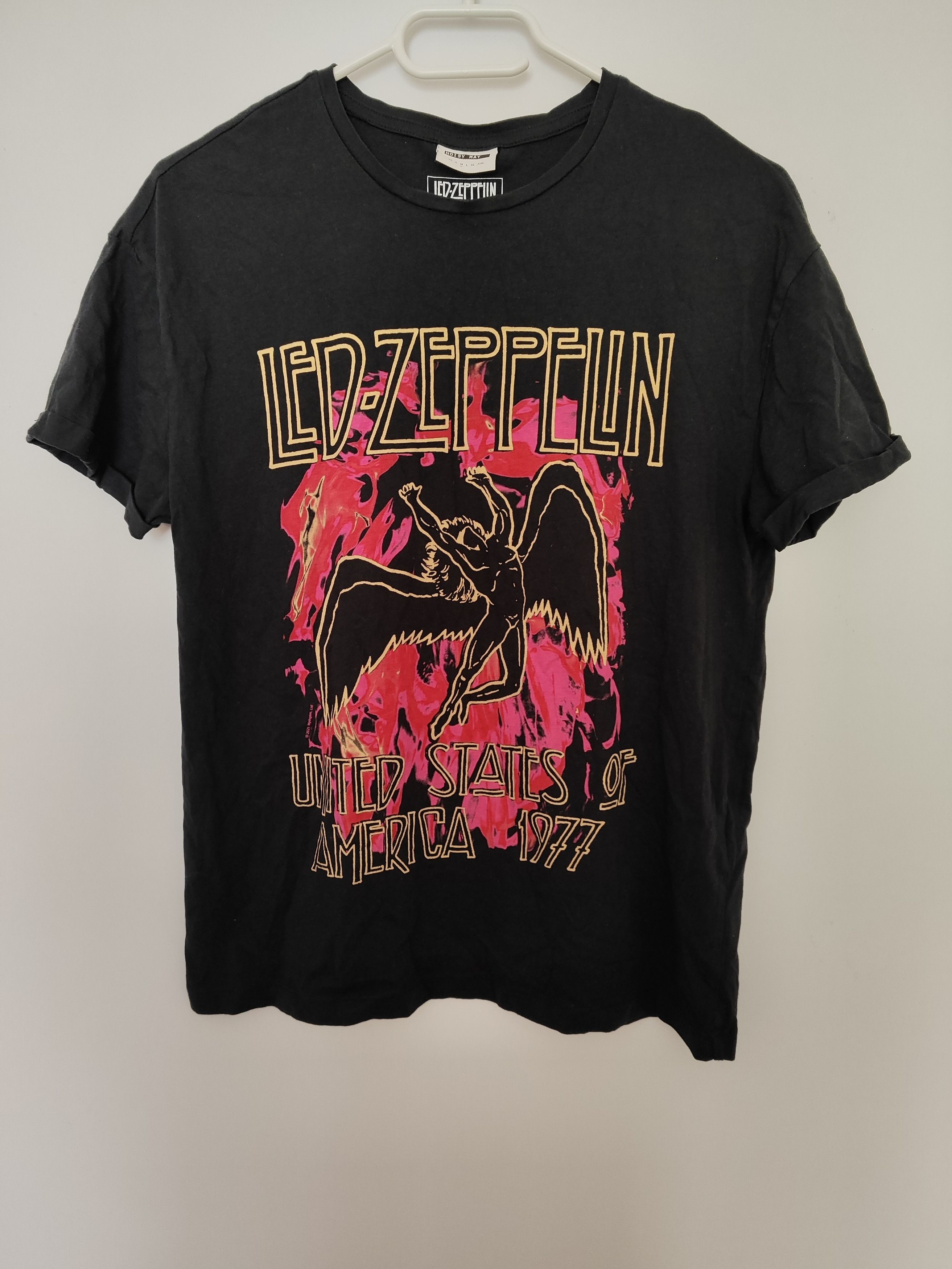 Band Tees × Led Zeppelin Led Zeppelin Official Licensed Band Tee – Noisy May Size M / US 6-8 / IT 42-44 - 2 Thumbnail