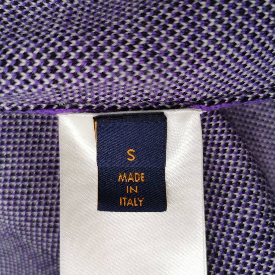 Louis Vuitton Louis Vuitton S Silk Color Block Button-Down Shirt Size US S / EU 44-46 / 1 - 1 Thumbnail