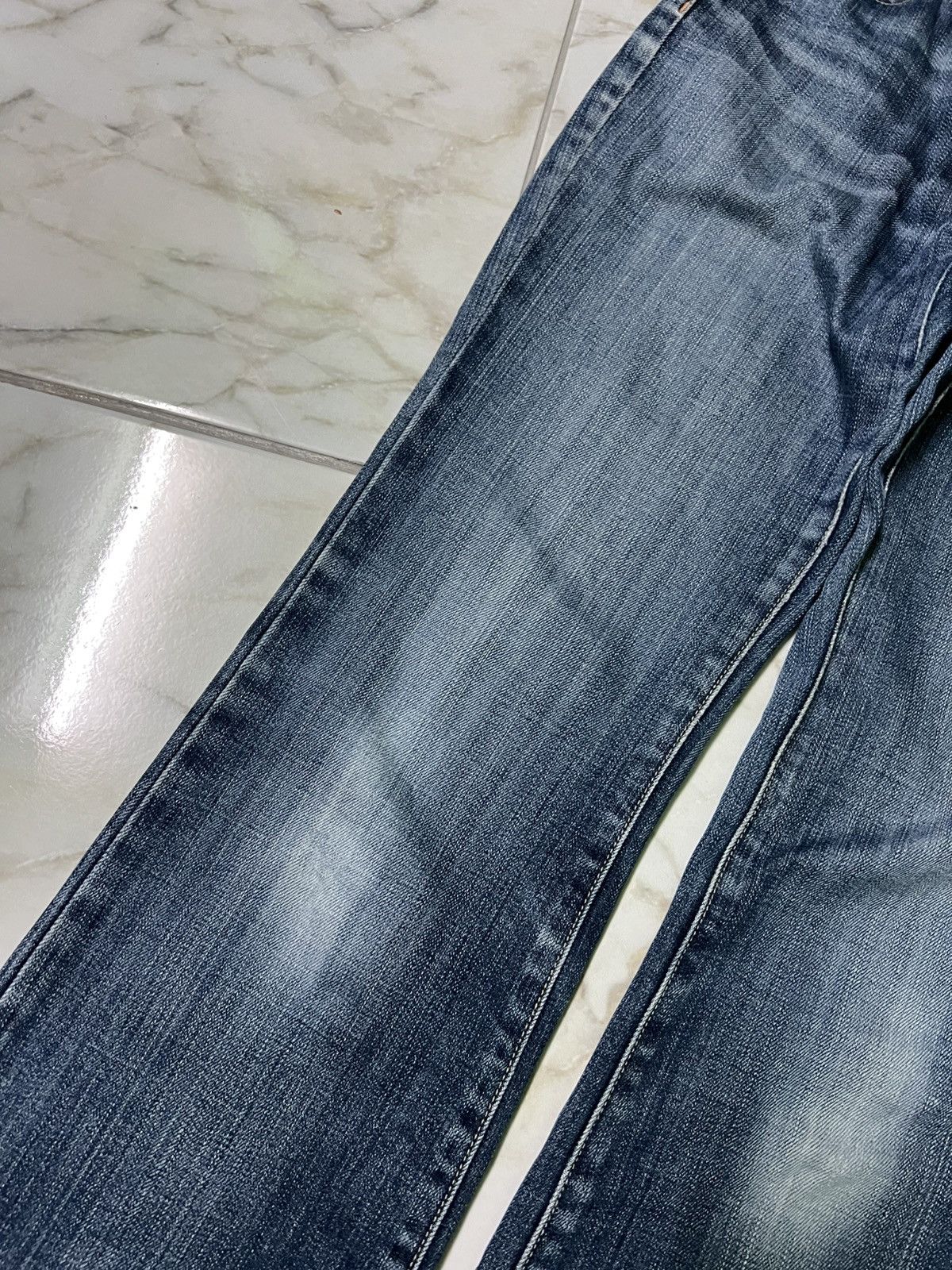Beauty Beast × If Six Was Nine × Uniqlo 💥Insane 90’s Style Japanese Uniqlo Washed Flare Jean Size US 28 / EU 44 - 5 Thumbnail