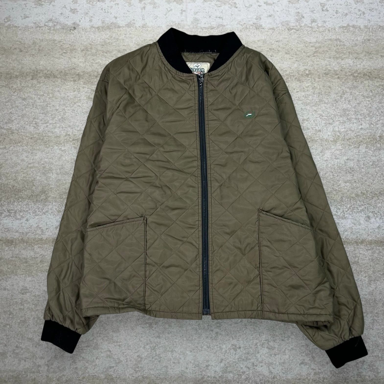 Redhead Vintage 90s Redhead Puffer Jacket Mens XL Green Polyester Size US XL / EU 56 / 4 - 1 Thumbnail