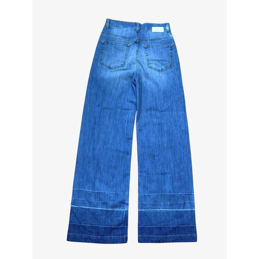 Current/Elliot Current Elliott "Navigator" Wide Leg Jeans 27 Doheny Wash He Size 27" / US 4 / IT 40 - 7 Thumbnail