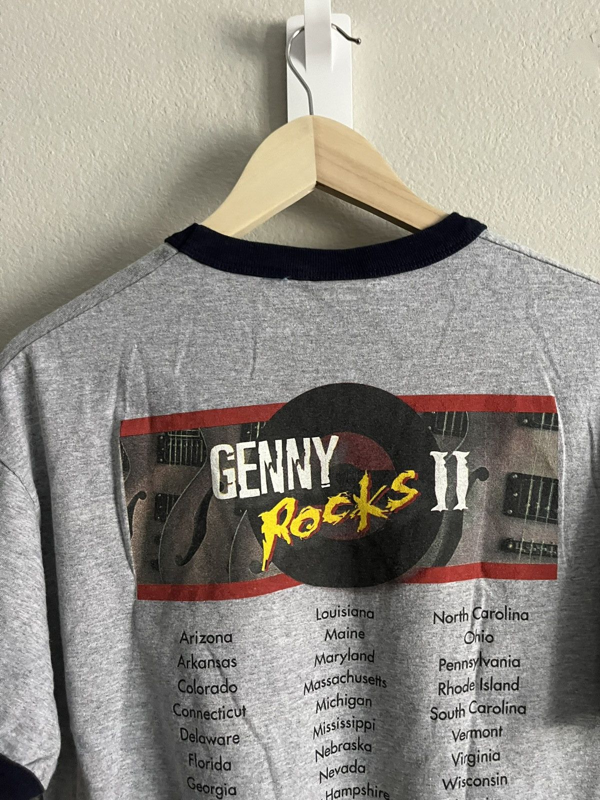 Vintage 2005 Genny Rocks I| Ringer Tee Size US L / EU 52-54 / 3 - 6 Thumbnail