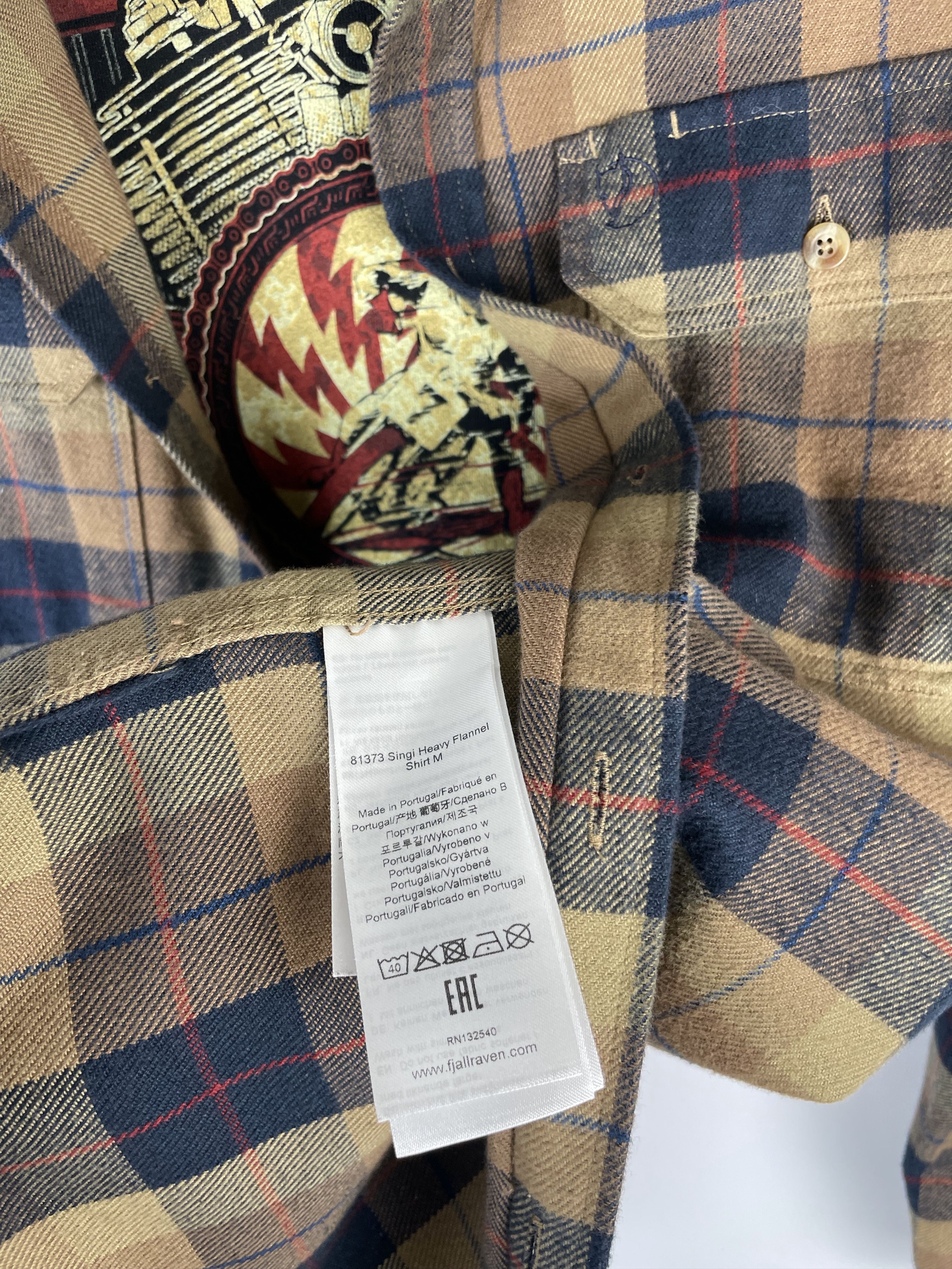 Fjallraven Fjallraven Flannel nordic outdoor shirt Size US M / EU 48-50 / 2 - 7 Thumbnail