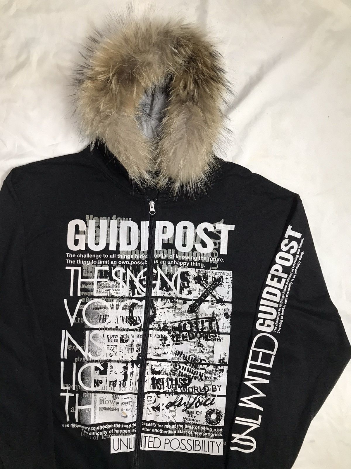 If Six Was Nine Beaumont carr poem fur hoodie lgb ifsix gothic style Size US XXL / EU 58 / 5 - 2 Thumbnail
