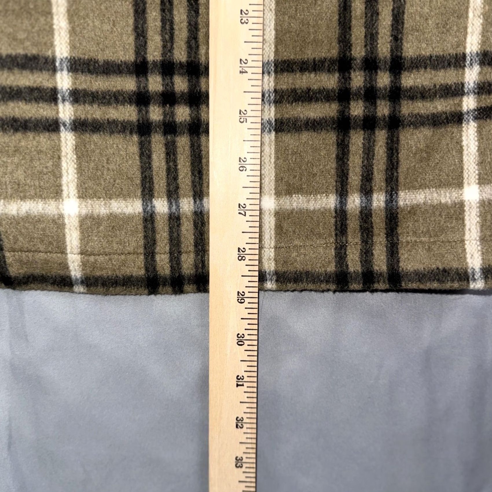 Allsaints VINTAGE AllSaints Shirt Mens Medium Beige Plaid Flannel Button Front Relaxed Fit Casual Size US M / EU 48-50 / 2 - 8 Thumbnail