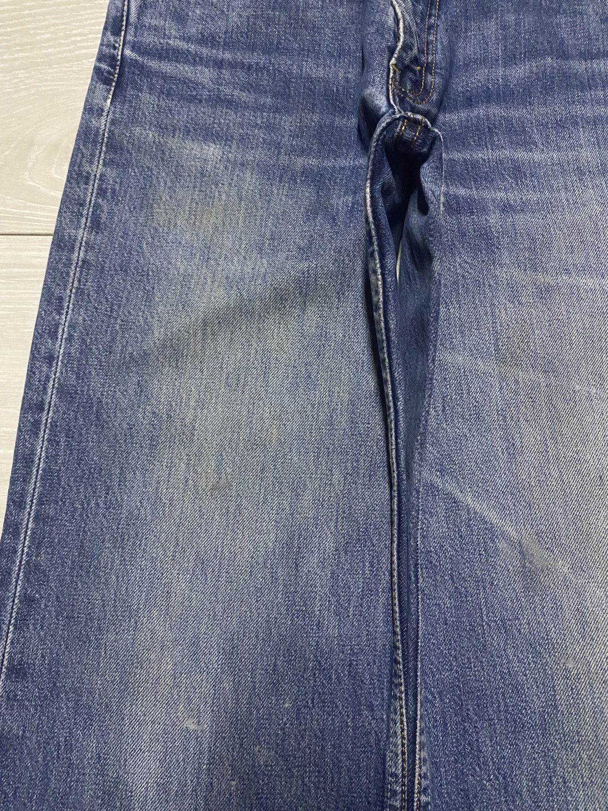 Vintagw Levis 508 90s Faded Wash Distressed Loose Jeans