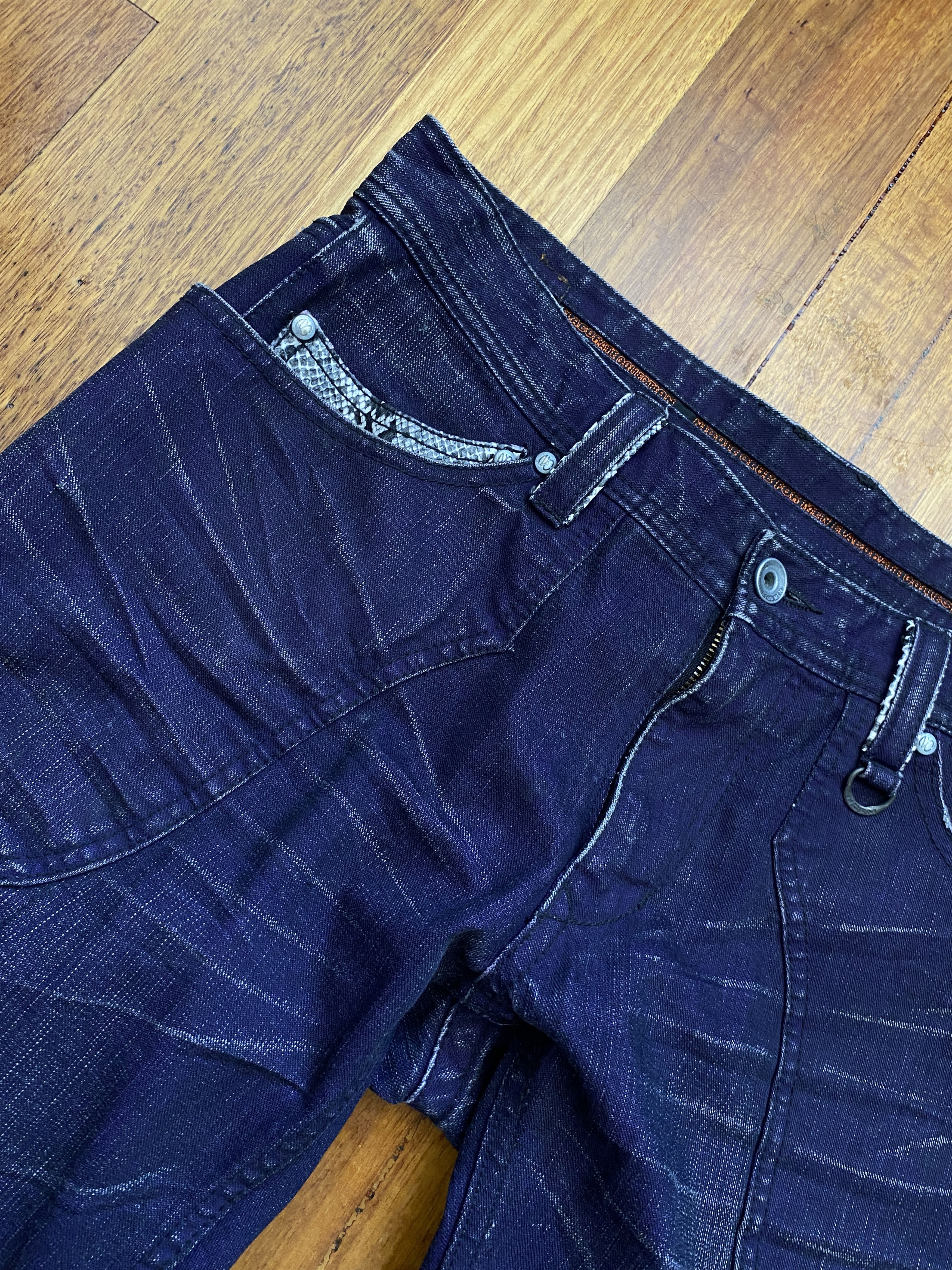 Nicole Club Nicole Club For men snakeskin detailed Jeans Size US 30 / EU 46 - 5 Thumbnail