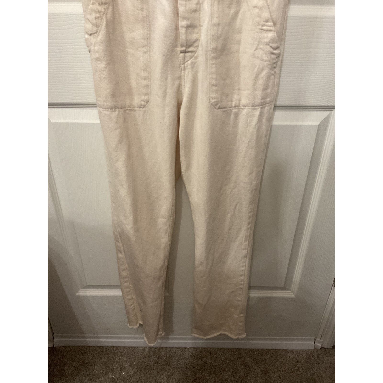 Everlane Everlane 100% Organic Cotton Denim Coverall in Bone,sz 0 Size 25" / US 0 / IT 36 - 8 Thumbnail