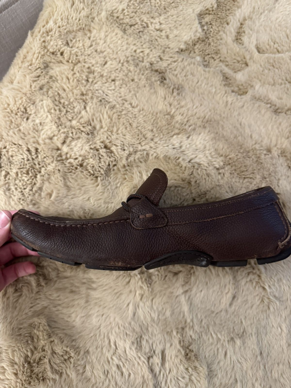 Salvatore Ferragamo Salvatore Ferragamo Brown Loafers - Good Condition Size US 8 / EU 41 - 7 Thumbnail