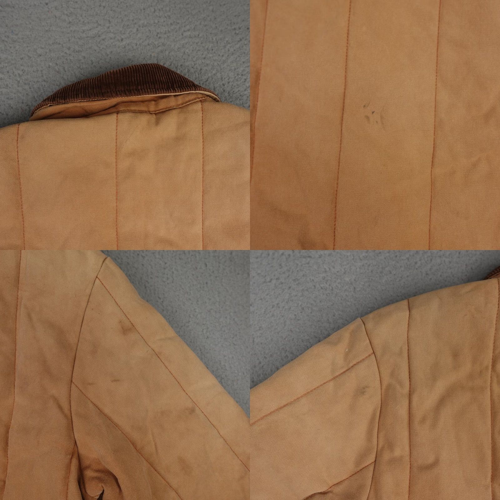 Walls VINTAGE Walls Jacket Mens 2XL Tan Brown Corduroy Collar Workwear USA 90s Size US XXL / EU 58 / 5 - 10 Thumbnail
