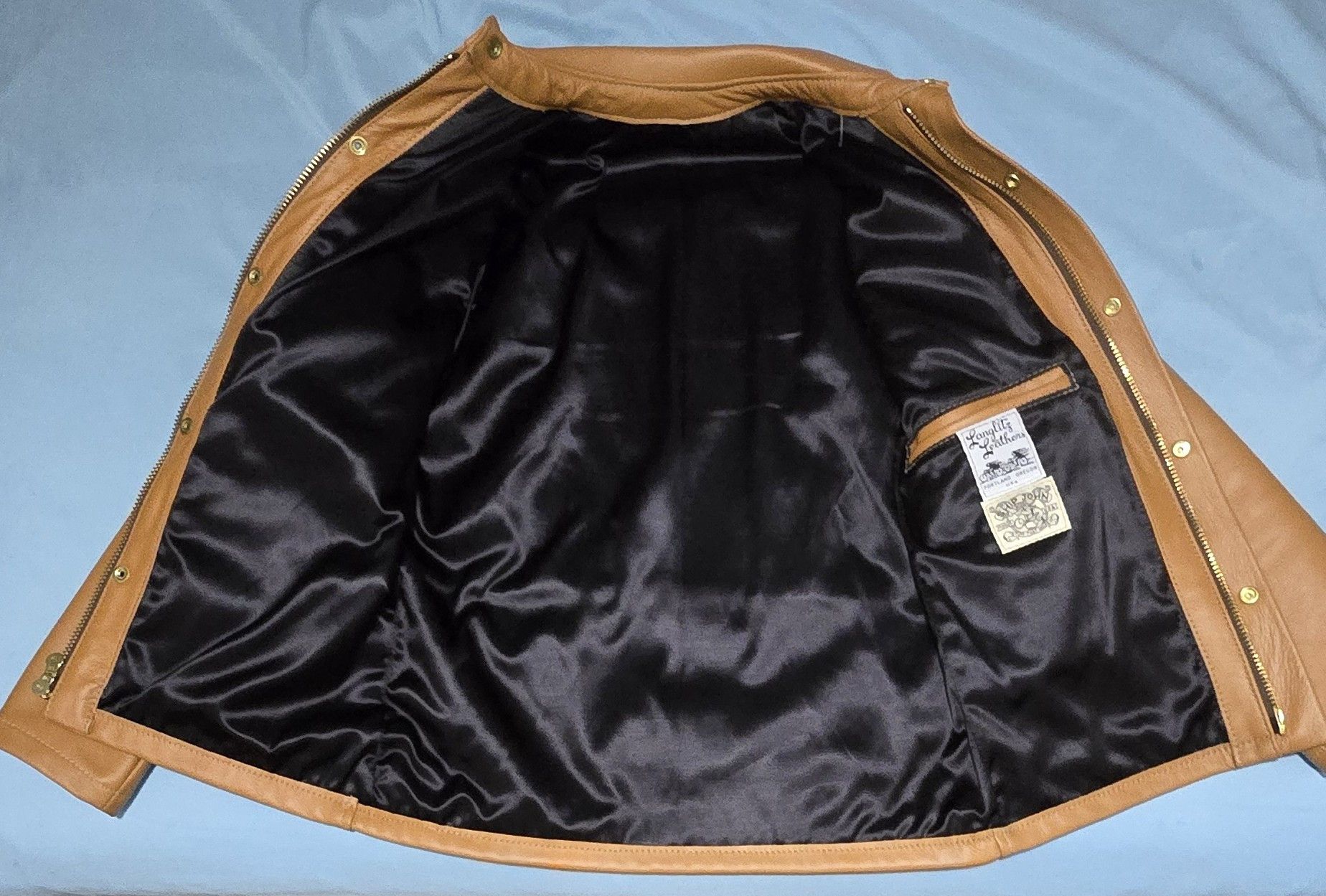 Ship John Ship John X Langlitz Wills Leather Jacket XS Size US XS / EU 42 / 0 - 5 Thumbnail
