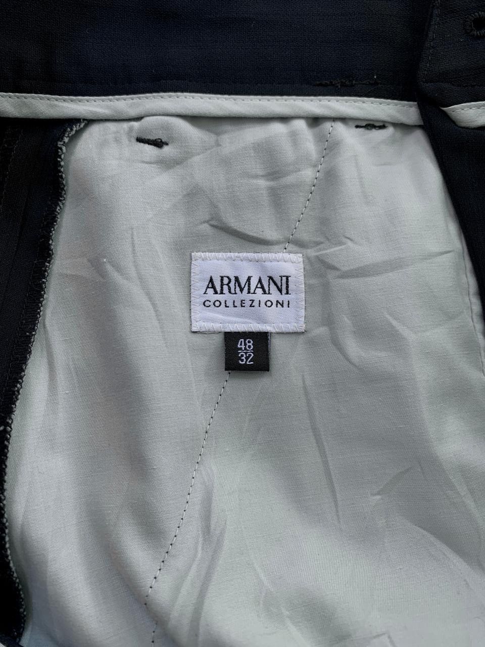 Armani Collezioni FREE TAX! Shadow Striped Trousers Size US 32 / EU 48 - 8 Thumbnail
