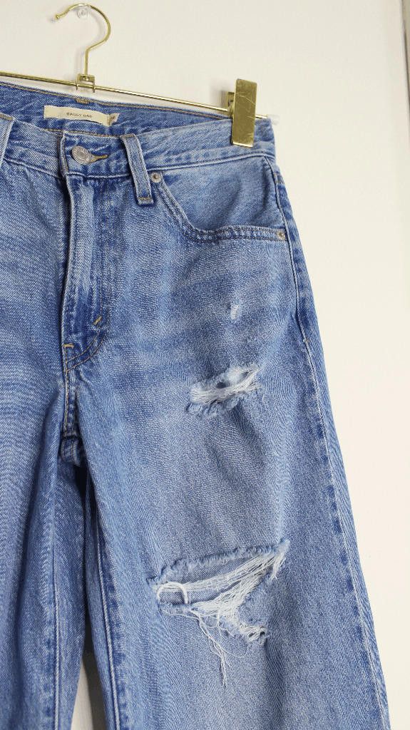 Levi's Levi's Baggy Dad Medium Wash Blue Jeans - 24 Size 24" / US 00 / IT 34 - 3 Thumbnail