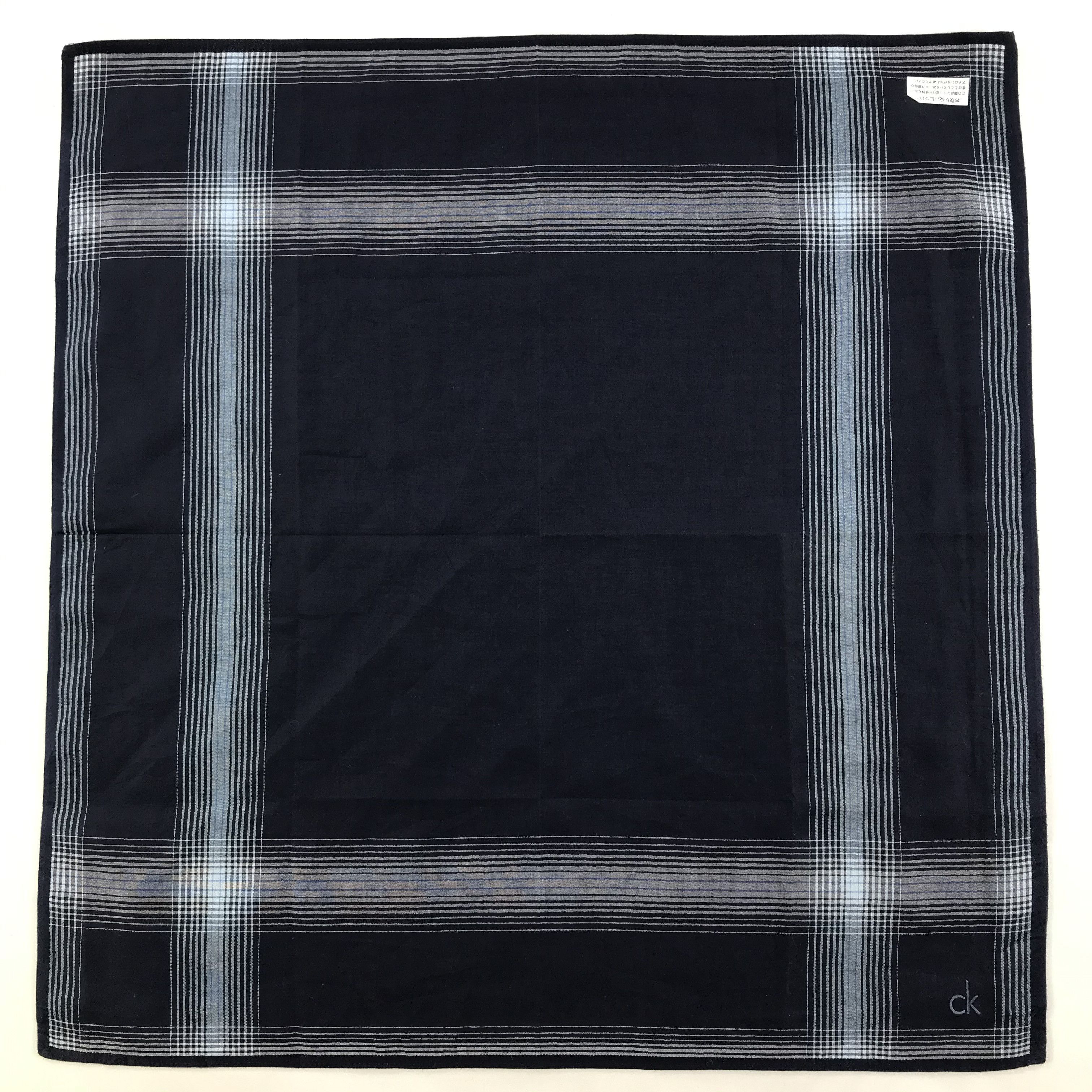 Calvin Klein × Vintage Calvin Klein Bandana / Handkerchief / Neckerchief - S1326 Size ONE SIZE - 1 Thumbnail