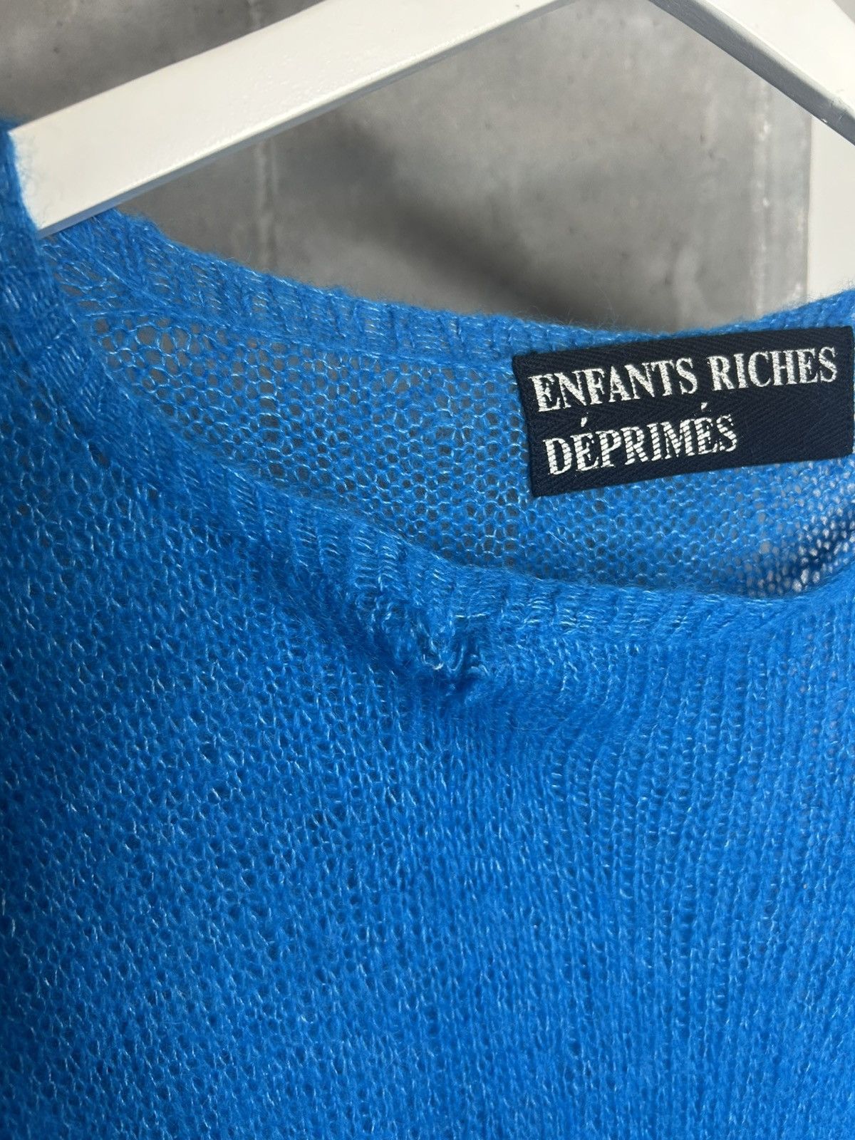 Enfants Riches Deprimes 2017 Alpaca Distressed Knit CAMPAIGN/RUNWAY GRAIL Size US XL / EU 56 / 4 - 4 Thumbnail