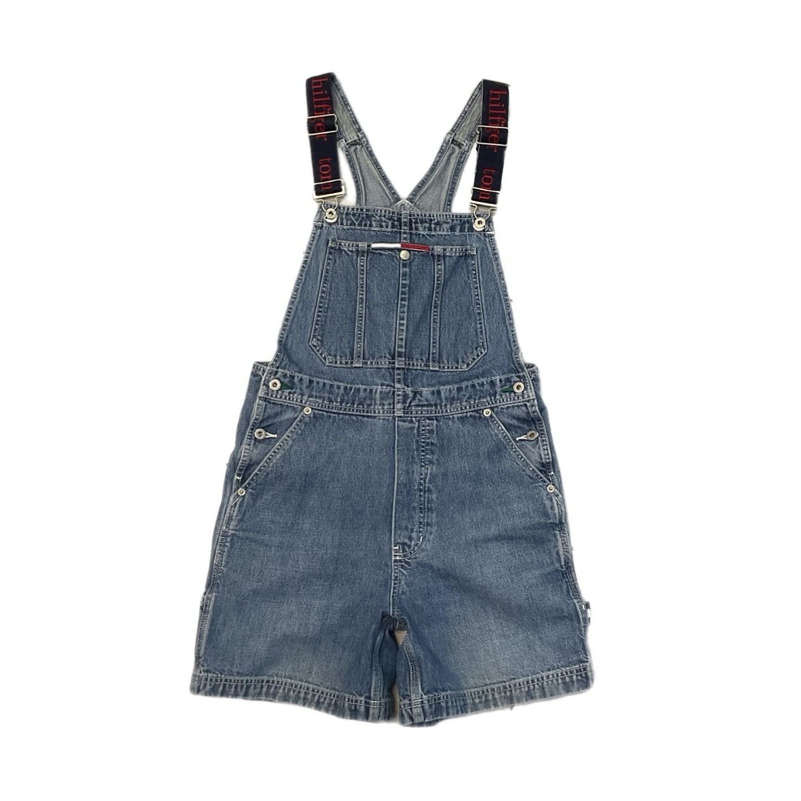 Tommy Hilfiger Vintage Tommy Hilfiger Denim Overalls Size 32 - 1 Thumbnail