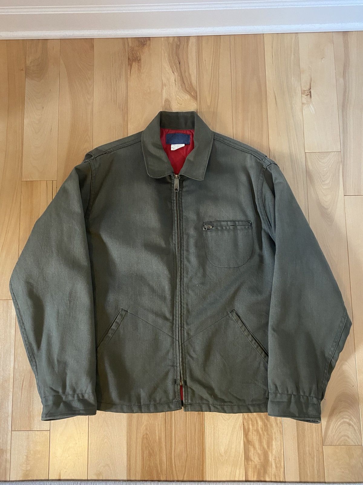 Oshkosh 70s Oshkosh Half-Belt Work Jacket Size US M / EU 48-50 / 2 - 1 Thumbnail