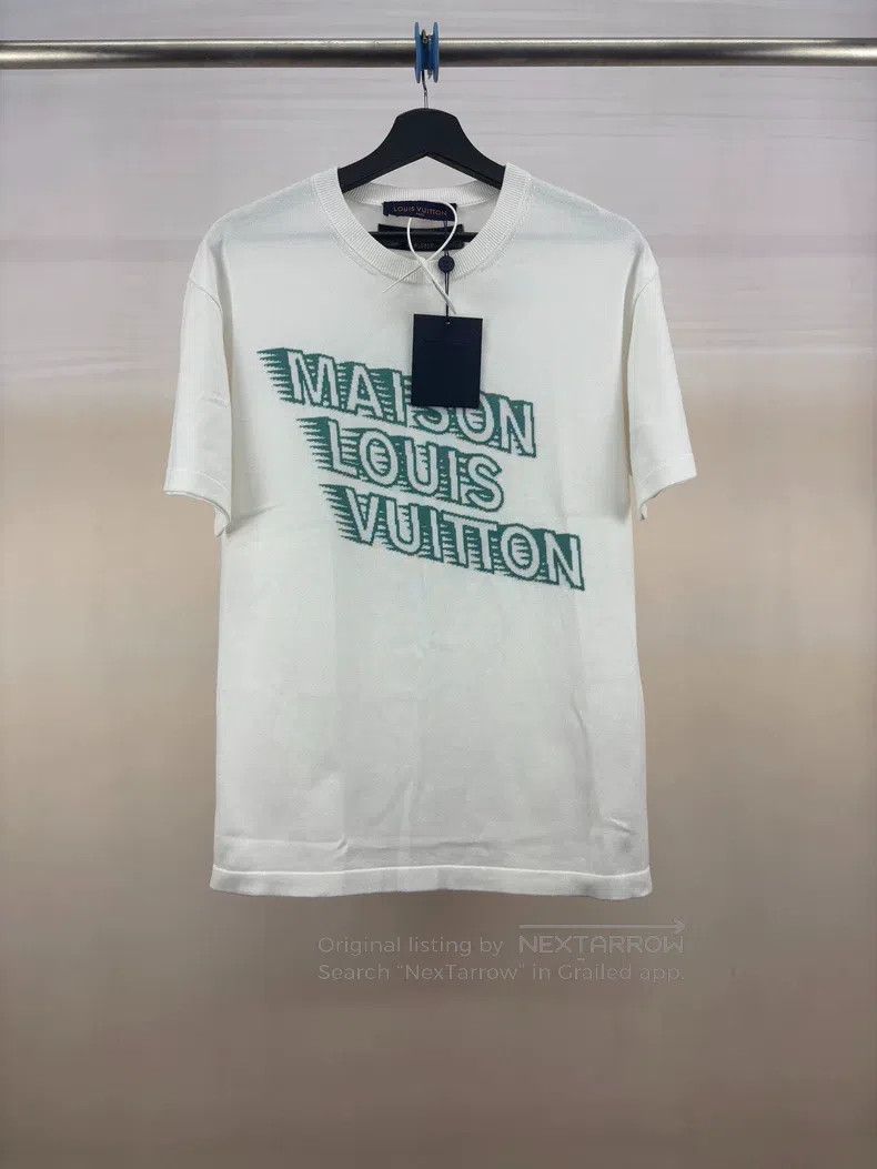 Louis Vuitton Louis Vuitton Phantom logo knitted short sleeve Size US S / EU 44-46 / 1 - 1 Thumbnail