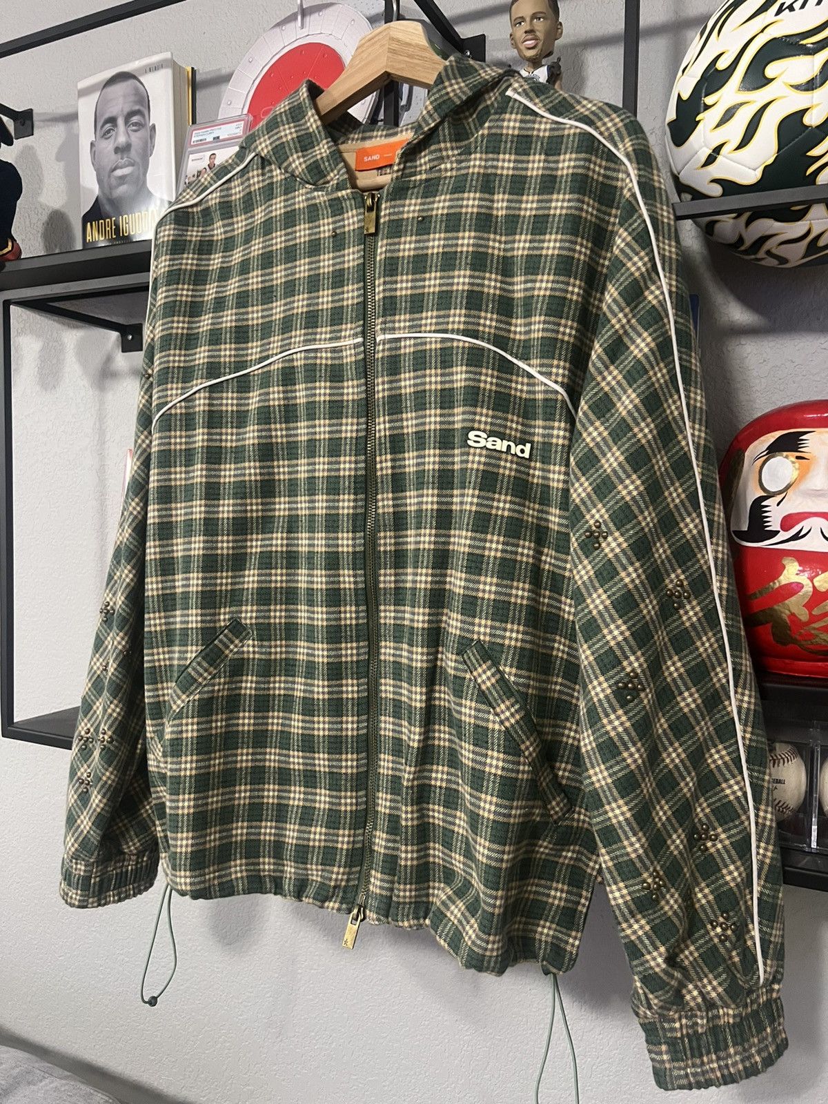 SAND Sandcastle Atelier Green Plaid Jacket M Size US M / EU 48-50 / 2 - 3 Thumbnail