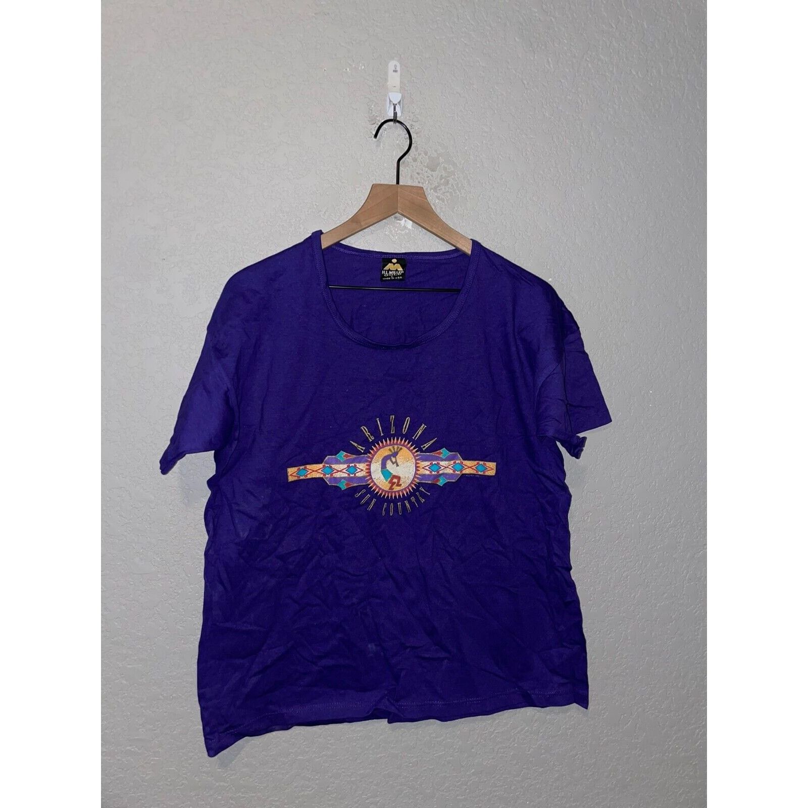 Arizona Jean Co. Vintage Kokopelli Shirt Womens Arizona Sun Country Tee 90s L Size L / US 10 / IT 46 - 1 Thumbnail