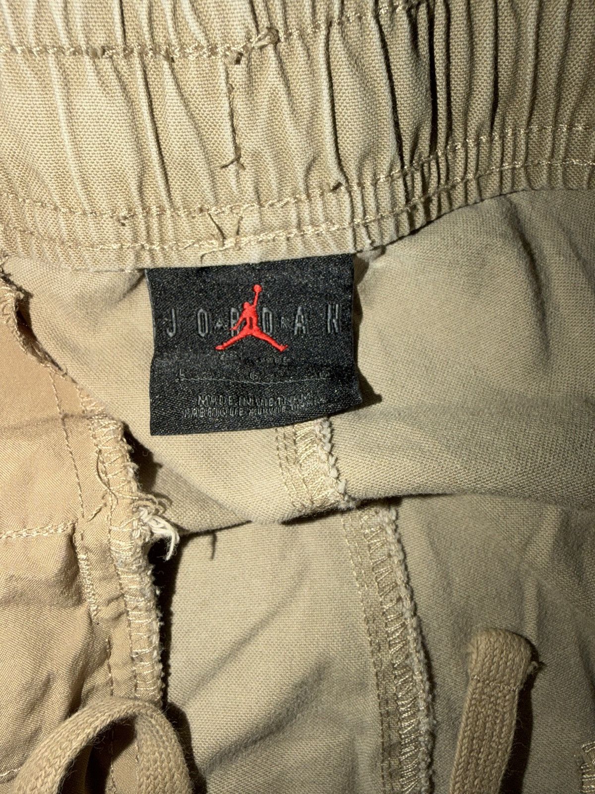 Nike Nike Jordan Essentials Men’s Pants Elastic Waist Size L Size US 34 / EU 50 - 2 Thumbnail